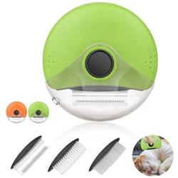 oneleaf Dog Comb Dog Brush, 3 in 1 Small Animal Grooming Tool, Shedding Comb for Dogs, Cats& Rabbit - Undercoat Brush for Short Hair - You Can Take Care Your Pet Anywhere