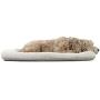 Furhaven Pet - Snuggly Soft Bolster Dog Bed & Tufted Crate Pillow Dog Cushion for Dogs & Cats - Multiple Styles, Sizes, & Colors