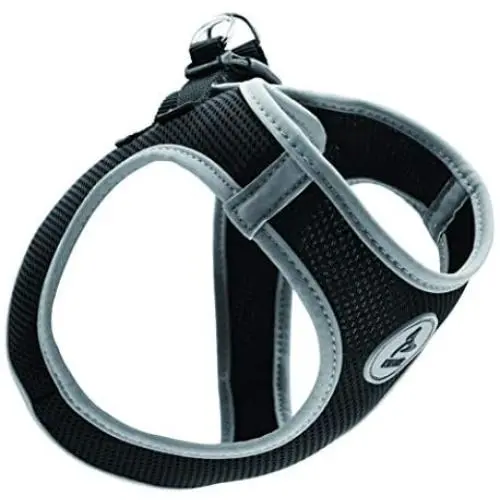 Kruz PET KZA306 Reflective Mesh Dog Harness, No Pull, Easy Walk, Quick Fit, Comfortable, Adjustable Pet Vest Harnesses for Walking, Training, Small, Medium Dogs Kruz PET KZA306 Reflective Mesh Dog Harness, No Pull, Easy Walk, Quick Fit, Comfortable, Adjustable Pet Vest Harnesses for Walking, Training, Small, Medium Dogs