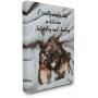Stupell Industries Three Day Weekend Phrase Funny Puppy Pet Humor, Designed by Ziwei Li Wall Art, 16 x 20, Canvas