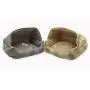 K&H Pet Products Hooded Lounge Sleeper Pet Bed Tan Patchwork K&H Pet Products Hooded Lounge Sleeper Pet Bed Tan Patchwork
