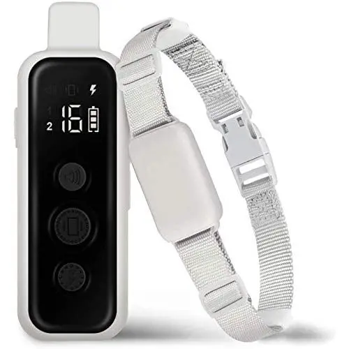 Dog Training Collar, Dog Shock Collar, Remote up to 984ft, Waterproof, Rechargeable Electric, Training Collar for Small/Medium/Large Dogs, 3 Training Modes, beep, Vibration and Safe Shock Dog Training Collar, Dog Shock Collar, Remote up to 984ft, Waterproof, Rechargeable Electric, Training Collar for Small/Medium/Large Dogs, 3 Training Modes, beep, Vibration and Safe Shock