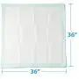 Medline - MSC282070LB Heavy Absorbency Underpads, 36'' x 36'' Quilted Fluff and Polymer Disposable Underpad, 50 Per Case, Great Protection as Bed Pads and Pee Pads Medline - MSC282070LB Heavy Absorbency Underpads, 36'' x 36'' Quilted Fluff and Polymer Disposable Underpad, 50 Per Case, Great Protection as Bed Pads and Pee Pads