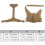 EXCELLENT ELITE SPANKER Tactical Dog Harness Vest with Handle Military Dog Harness Adjustable Training Harness No Pull Dog Harness for Small Medium Large Dogs