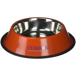 Pet Goods NCAA Clemson Tigers Stainless Steel Bowl