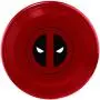Buckle-Down Dog Toy Frisbee Flyer Deadpool Logo Red Black White Buckle-Down Dog Toy Frisbee Flyer Deadpool Logo Red Black White