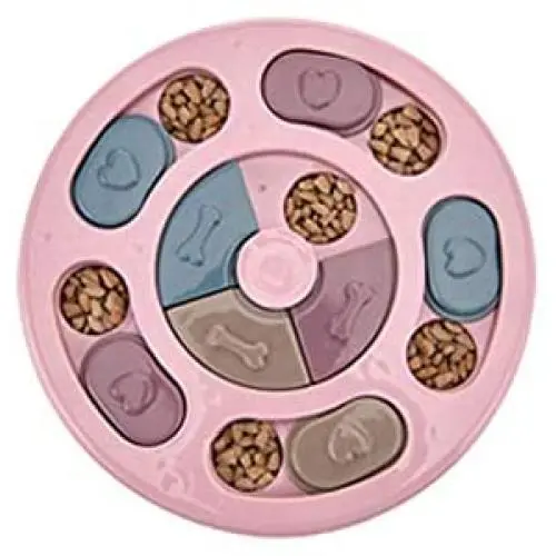 GLBHL Dog Bowl Slow Feeder Anti Choking Puzzle Dog Food Bowl Plastic Pet Intelligence Toys and Bowl GLBHL Dog Bowl Slow Feeder Anti Choking Puzzle Dog Food Bowl Plastic Pet Intelligence Toys and Bowl