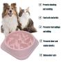 mascota Dog Slow Feeder Bowl, Non Slip Puzzle Bowl - Anti-Gulping Pet Slower Food Feeding Dishes Eco-Friendly Durable Non-Toxic Preventing Choking Healthy Design Bowl for Dog Pet