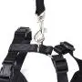 Mile High Life | Car Dog Harness Plus Connector Strap | Dog Seat Belt | Double Breathable Mesh Fabric with Car Vehicle Safety Seat Belt Mile High Life | Car Dog Harness Plus Connector Strap | Dog Seat Belt | Double Breathable Mesh Fabric with Car Vehicle Safety Seat Belt