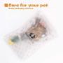 wangstar Pet Mallard Duck Dog Toy, Squeaky Dog Toy, Plush Puppy Dog Chew Toy for Small Medium Dogs