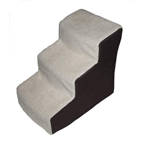 Pet Gear Easy Step Deluxe Soft Step, Cat/Dog Stairs, Sturdy, Lightweight/Portable, Machine Washable Cover