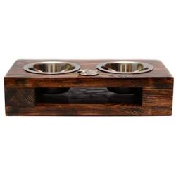 Alaskan Malamute, a Dogs Bowl with a Relief from ArtDog