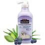 Alpha Dog Series Natural Dog Bright White Grooming Bath Shampoo and Conditioner with Aloe Vera, Antibacterial, pH balanced, Tear-Free, Moisturizer and Odor Eliminator - 26.4 Oz