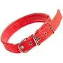 Pet Toys Great Foam Cotton Polyester Pet Collars Pet Neck Strap Dog Neckband Cats Dogs Collars, 3.5cm x 57cm (Black) (Color : Red)