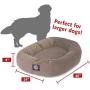 Suede Dog Bed By Majestic Pet Products