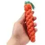 LKXHarleya Carrot Puppy Chew Toys Teething Small Dog Braided Braided Pet Toys for Aggressive Chewers,Long 22cm LKXHarleya Carrot Puppy Chew Toys Teething Small Dog Braided Braided Pet Toys for Aggressive Chewers,Long 22cm
