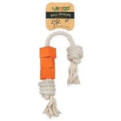 LaRoo Dog Rope Toys,Cotton Ropes Tug of Dog Toys,Interactive Pull Toy,Durable Chew Toys for Large and Small Dog.(19'' Brick )