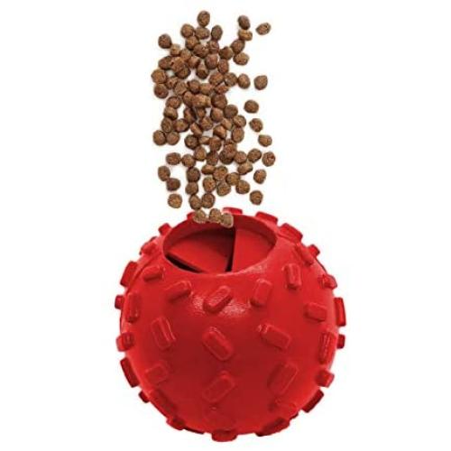 Northern Bark, Buy 1 and We Donate Additional 1 to Pet Shelter, Treat Dispensing Ball, Natural Rubber, Aggressive Chewers