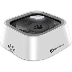 OKAWADACH Dog Water Bowl, Dog Bowl Slow Water Feeder Dog Bowl No-Spill Pet Water Bowl for Dogs and Cats