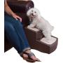 Pet Gear Easy Step II Pet Stairs, 2 Step for Cats/Dogs up to 75-pounds, Portable, Removable Washable Carpet Tread