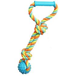 Boss Pet Chomper Rope W Handle & Ball