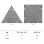 X@HE DIY Cat Felt House and Tunnel,Multi-Function Kitty Tunnel Bored Cat Pet Toys,Felt Pet House Cave Cubby for Cats