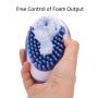 MAVRICFLEX Dog Brush, Dog Grooming Brush with Shampoo Dispenser, Soft Silicone Bristles Dog Shedding Brush for Long and Short Hair Dogs, Dog Hair Brush Ideal for Gentle Massage, Rubber Dog Brush