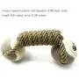 Dog Toy Ball Dog molars Tennis Cotton Rope Dumbbell-Shaped Toy Ball Suitable for Medium and Large Dogs