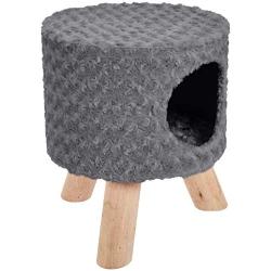 Amazon Basics Indoor Cat Bed Condo Ottoman