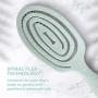 BioSilk for Dogs Eco-Friendly Boar Hair Bristle Brush in Mint Green