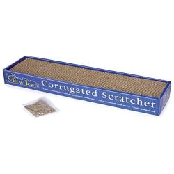 Cat Scratchers - Affordable Corrugated Honeycomb Scratching Pad Box with Catnip