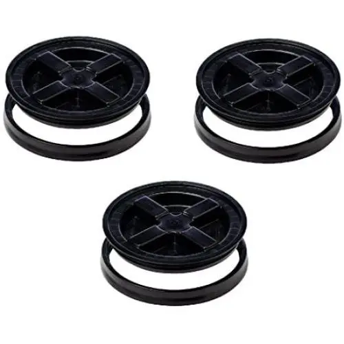 Gamma Seal Lid, Black - 3 Pack Gamma Seal Lid, Black - 3 Pack