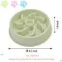 Smileus Elevated Bowl, Raised Cat Feeding Bowl; Dog Slow Eating Bowl Feeder, Preventing Choking and Stopping Bloat Eco-Friendly Pet Food Bowl with Non-Slip Rubber Base Smileus Elevated Bowl, Raised Cat Feeding Bowl; Dog Slow Eating Bowl Feeder, Preventing Choking and Stopping Bloat Eco-Friendly Pet Food Bowl with Non-Slip Rubber Base