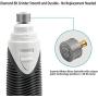 Utotol Dog Nail Grinder,Electric Rechargeable Pet Nail Complete Manicure Grooming Tool Kit for Small Medium Large Animals Quiet Painless Avoid Over-Cutting Grinder for Cats
