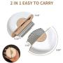 MIMP Cat Dog Comb 2 in 1 Grooming Massage Hair Removal Kit for Pet Detangling Matted or Knotted Undercoat Hair Hair Brushes Dematting Grooming Tools