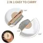MIMP Cat Dog Comb 2 in 1 Grooming Massage Hair Removal Kit for Pet Detangling Matted or Knotted Undercoat Hair Hair Brushes Dematting Grooming Tools MIMP Cat Dog Comb 2 in 1 Grooming Massage Hair Removal Kit for Pet Detangling Matted or Knotted Undercoat Hair Hair Brushes Dematting Grooming Tools