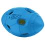 Nerf Dog Bash Football Dog Toy with Interactive LED, Lightweight, Durable and Water Resistant, 5.4 Inches for Medium/Large Breeds, Single Unit, Blue (2107)