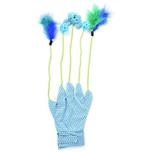 Aisumi Multifunction Lovely Cat Gloves Toy Portable Fashion Toy Pets Interactive Funny