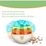 JMXAFMY Dog Pet Cat Treat Dispenser Ball Toy Interactive Treat Cat Toys Activity Snackball Tumbler Design