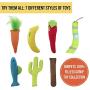 OurPets 100% North American Catnip Filled Cat Toys (Interactive Cat Toys for Indoor Cats, Kitten Toy, Cat Chew Toy & Catnip Toys for Cats) Great for Cats who enjoy Catnip & Interactive Cat Toys