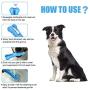 Emoly Dog Toothbrush Care Cleaning Stick - Dog Toothbrush Chew Toy Stick for Dog Dental Care- Safe, Bite Resistant Natural Rubber Toy Bone for Teeth Cleaning- Suitable for All Breed of Dogs (Blue)