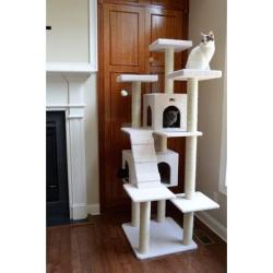 Living Better Now Cat Tree Condo Classic Posts Scratcher Cats Climbing Towers Furniture Kitty Sale