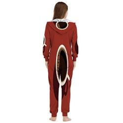 C COABALLA Wood Texture -,Womens Onesie Pajamas Sportswear Wood Planks Maplewood - New Jersey M