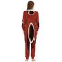 C COABALLA Wood Texture -,Womens Onesie Pajamas Sportswear Wood Planks Maplewood - New Jersey M