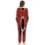 C COABALLA Wood Texture -,Womens Onesie Pajamas Sportswear Wood Planks Maplewood - New Jersey M