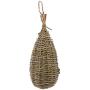 Rhfemd Hanging Birdhouse Natural Fiber Finch Bird Nest Hut Outdoor Cage Shelter Hideaway