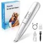 Dog Grooming Clippers, Electric Cordless Pet Hair Trimmer, LED Lighting Dog Trimmers Clippers, 2-Speed USB Rechargeable Electric Pet Clippers for Small Dogs Cats Around Face, Paws, Eyes, Ears, Rump