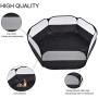 CJWDZ Small Animal Cage, Pet Playpen, Play Tent, Indoor/Outdoor Bedding Fence, Portable Pen for Hamster, Guinea Pig, Rabbit/Bunny, Ferret, Rat, Cat, Chinchilla, Bearded Dragon,Squirrel,Hedgehog
