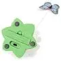 Funny Cat Toys Electric Rotating Butterfly Steel Wire Pet Cat Kitten Teaser Toy (Color random, without Batteries)
