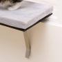 Sweetgo Cat Window Perch-Mounted Shelf Bed for cat-Funny Sleep DIY Kitty Sill Window Perch- Washable Foam Cat Seat